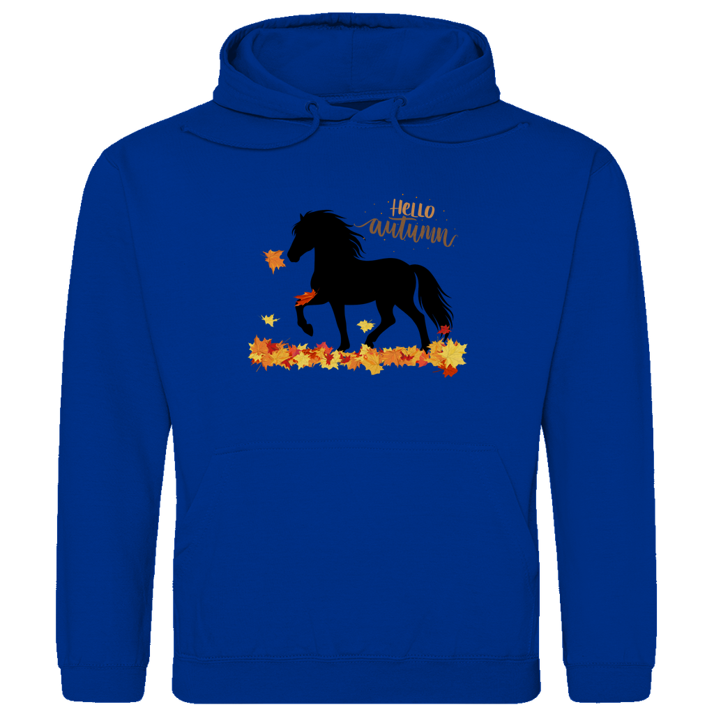 Islandpferde Herren Hoodie - Islandpferde Herbst