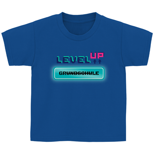 Kinder T-Shirt zur Umschulung Level UP weiterführende Schule