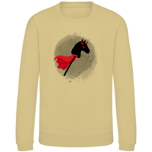 Halloween Hobby Horse Kinder Sweatshirt DEVIL