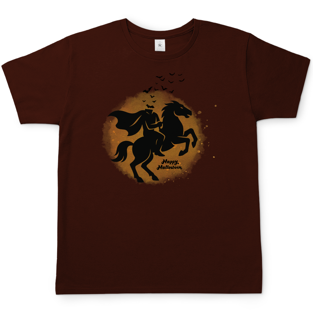 Halloween Pferd "Headless Horseman" Herren T-Shirt