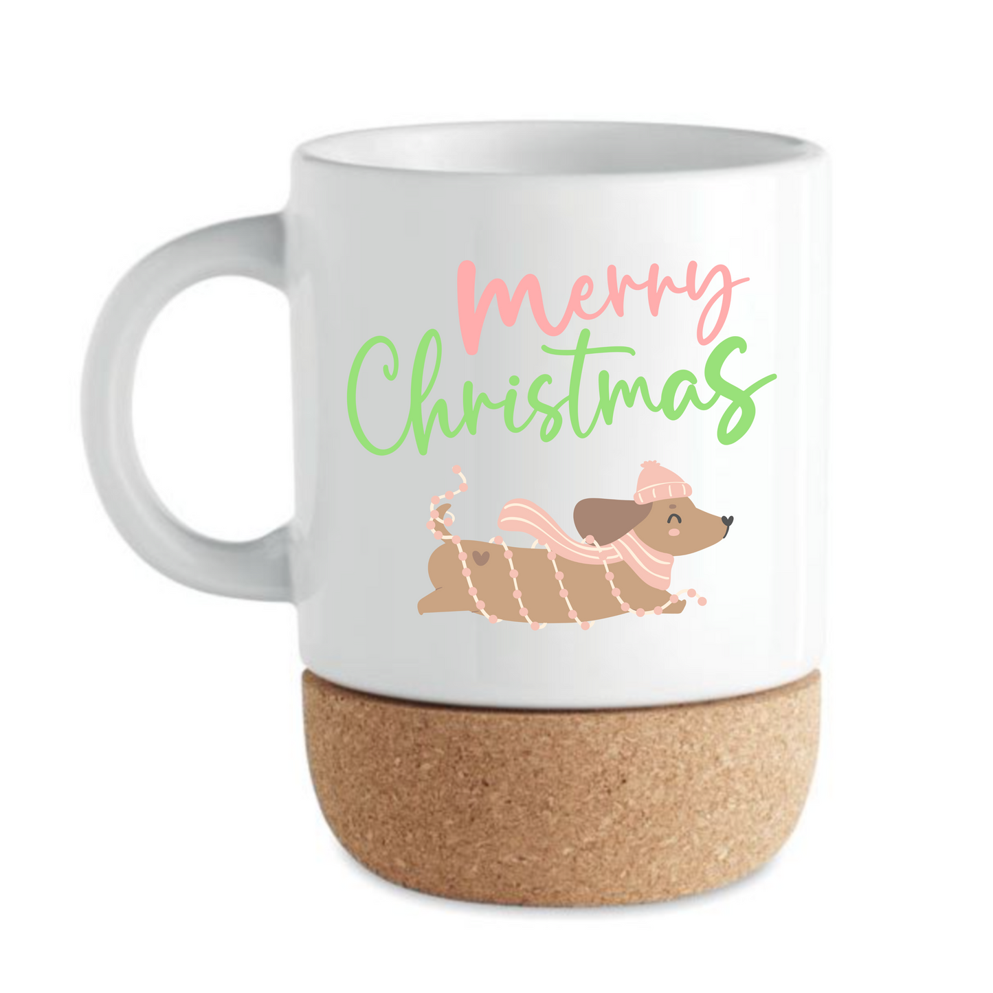 Dackel-Liebe Weihnachten Korktasse
