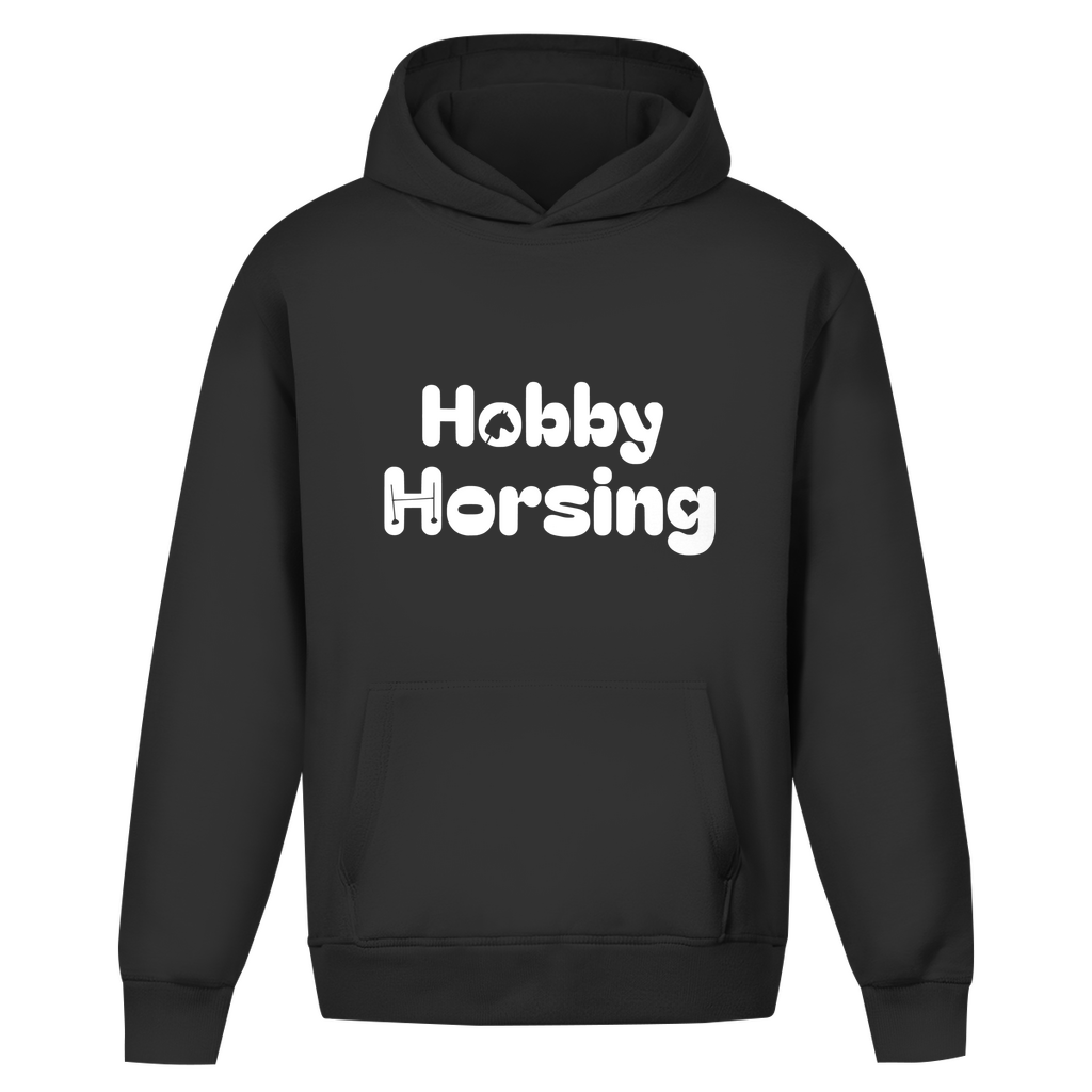 Oversize Hobby Horsing Hoodie ohne Kordel - Hobby Horse CUTOUT