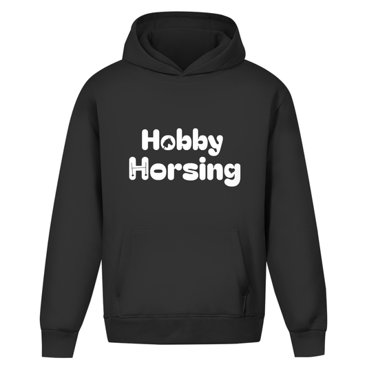 Oversize Hobby Horsing Hoodie ohne Kordel - Hobby Horse CUTOUT