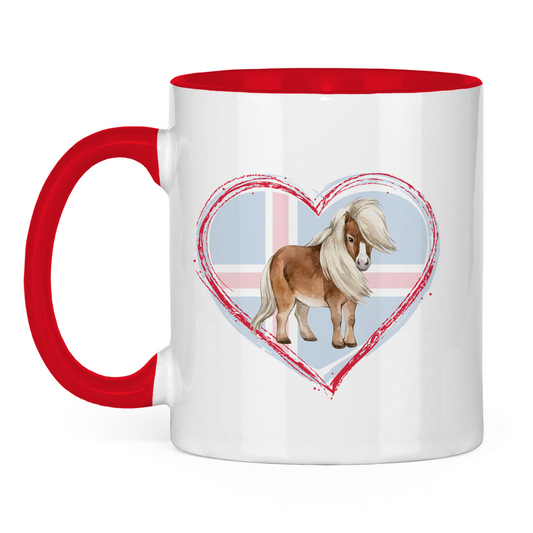 Tasse zweifarbig - ISI HERZ