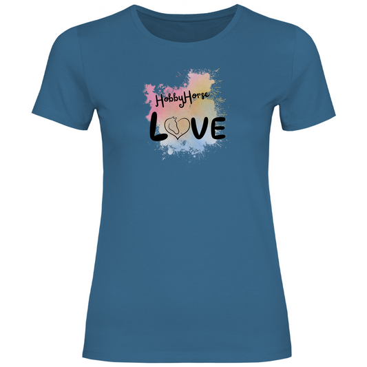 Junge Damen T-Shirt Hobby Horse LOVE