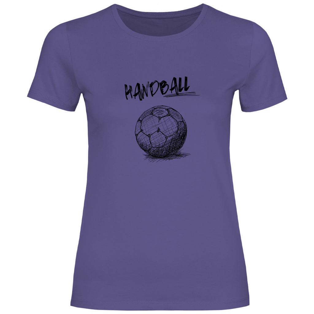 Damen T-Shirt Handball SKRIPT
