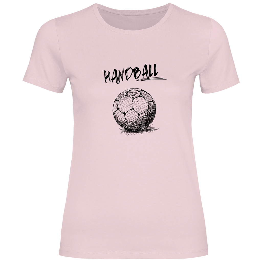 Damen T-Shirt Handball SKRIPT