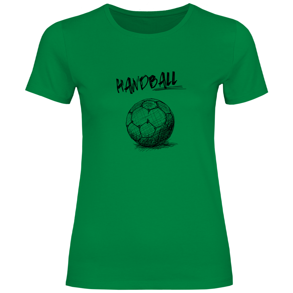 Damen T-Shirt Handball SKRIPT