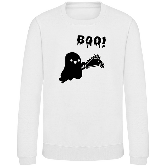 Halloween Hobby Horsing Kinder Sweatshirt BOO