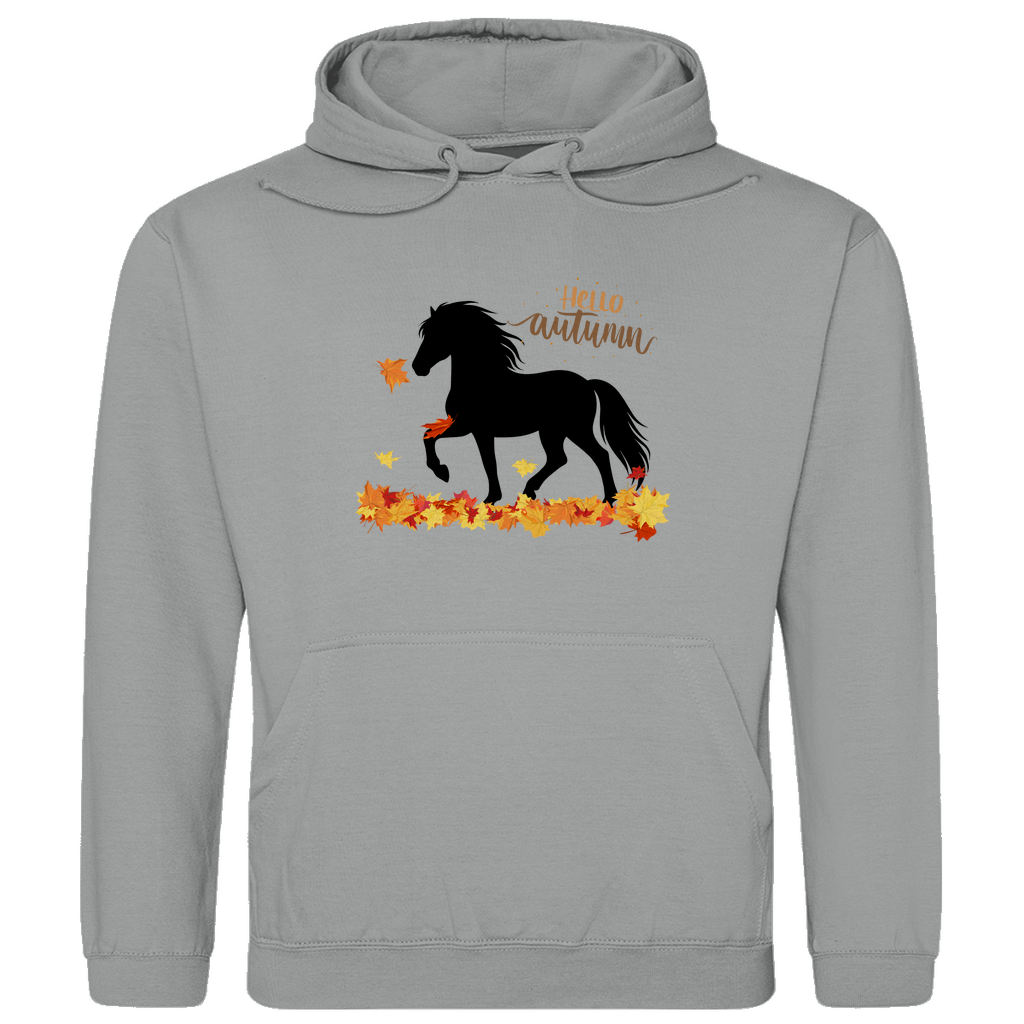 Islandpferde Herren Hoodie - Islandpferde Herbst