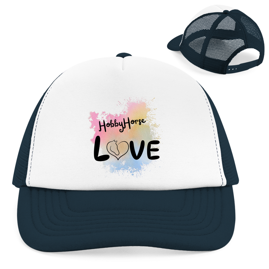 Retro Trucker Cap Hobby Horse LOVE