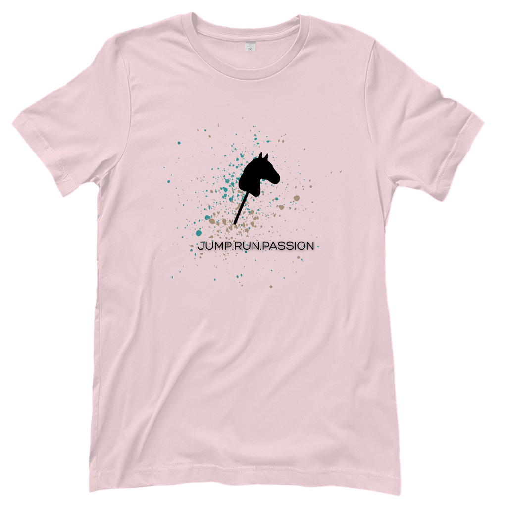 Damen T-Shirt Hobby Horse Jump