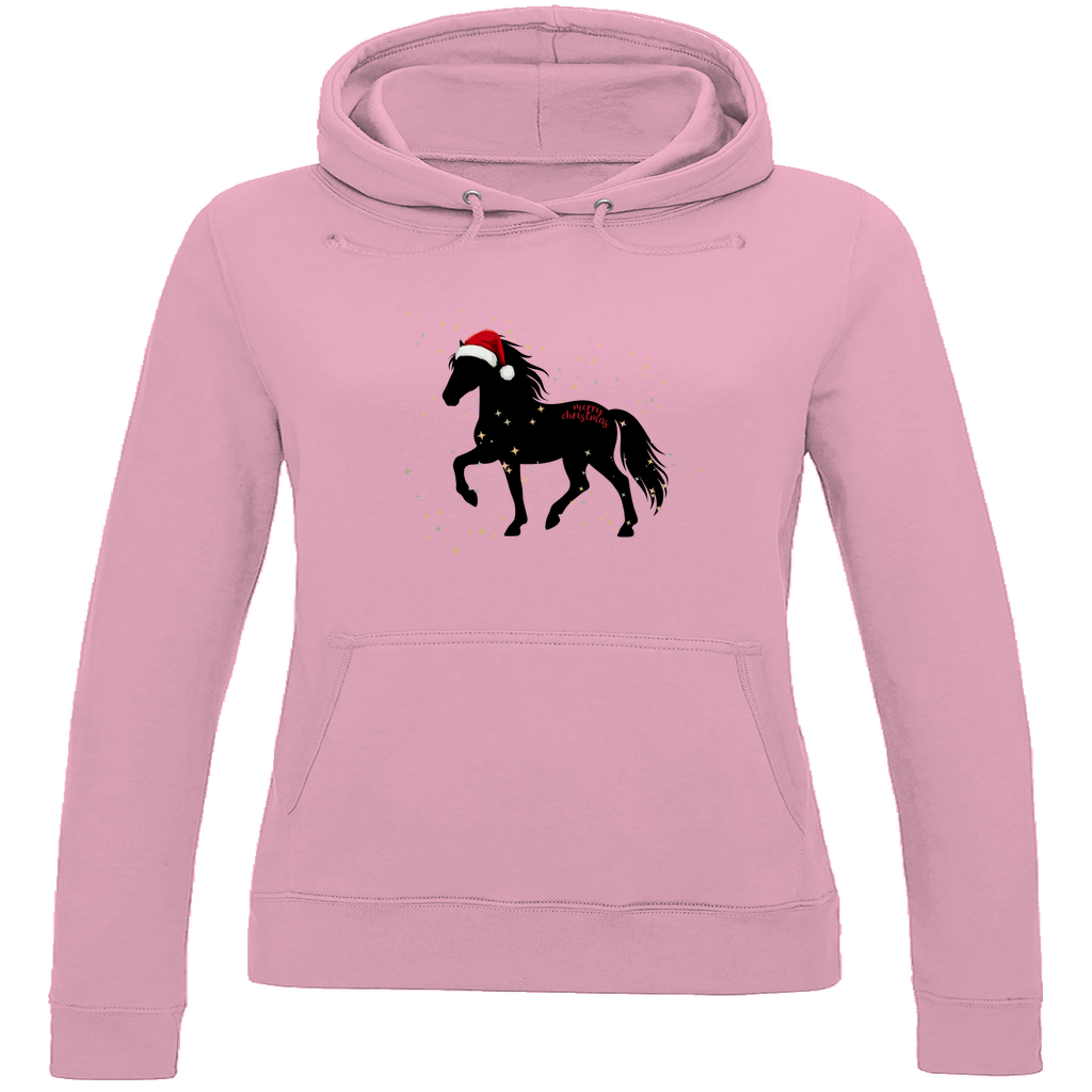 Islandpferde Damen Hoodie - Islandpferde Weihnachten