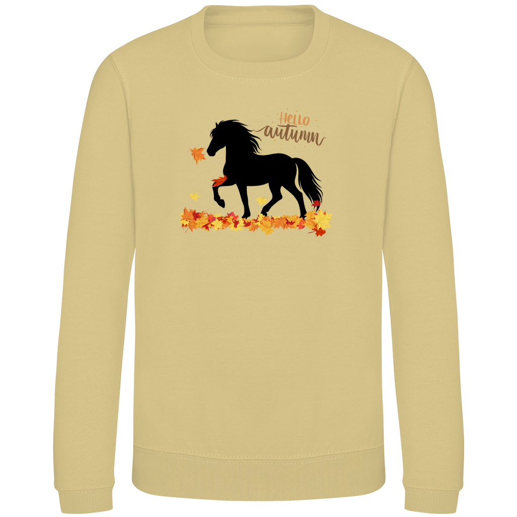 Islandpferde Kinder Sweatshirt HERBST