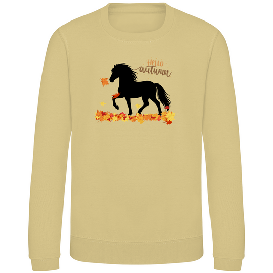 Islandpferde Kinder Sweatshirt HERBST