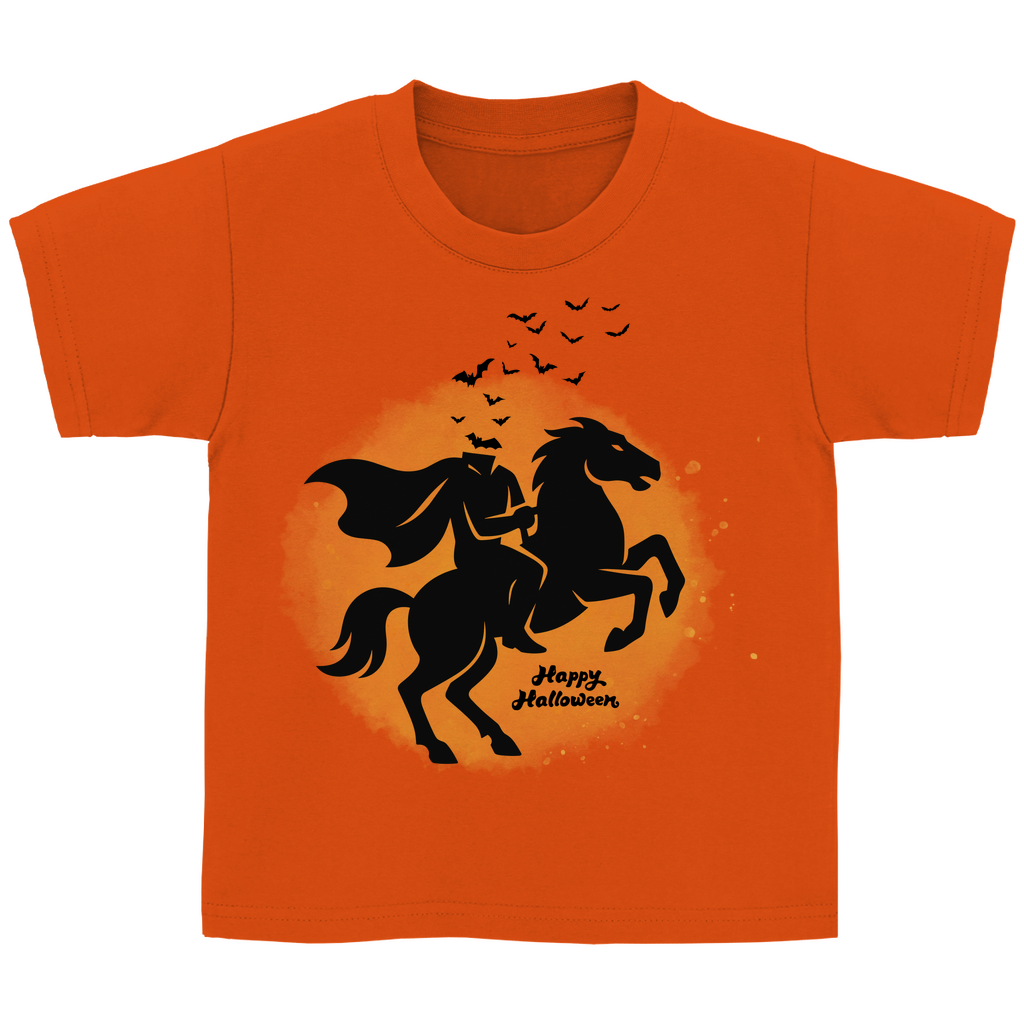 Halloween Pferde "Headless Horseman" Kinder T-Shirt