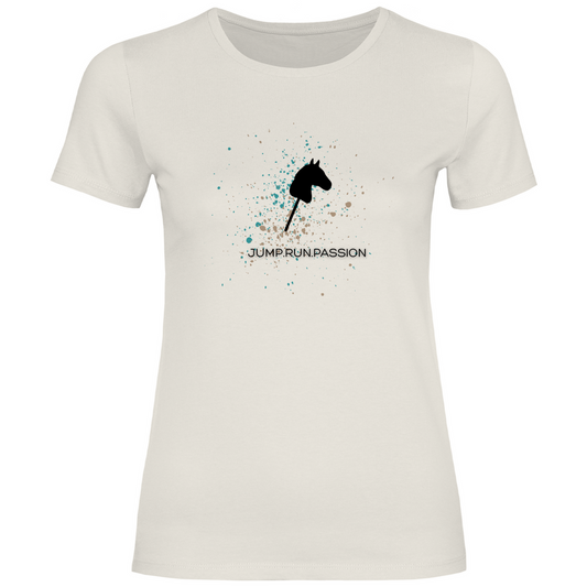 Junge Damen T-Shirt Hobby Horse JUMP