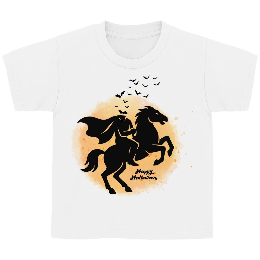 Halloween Pferde "Headless Horseman" Kinder T-Shirt