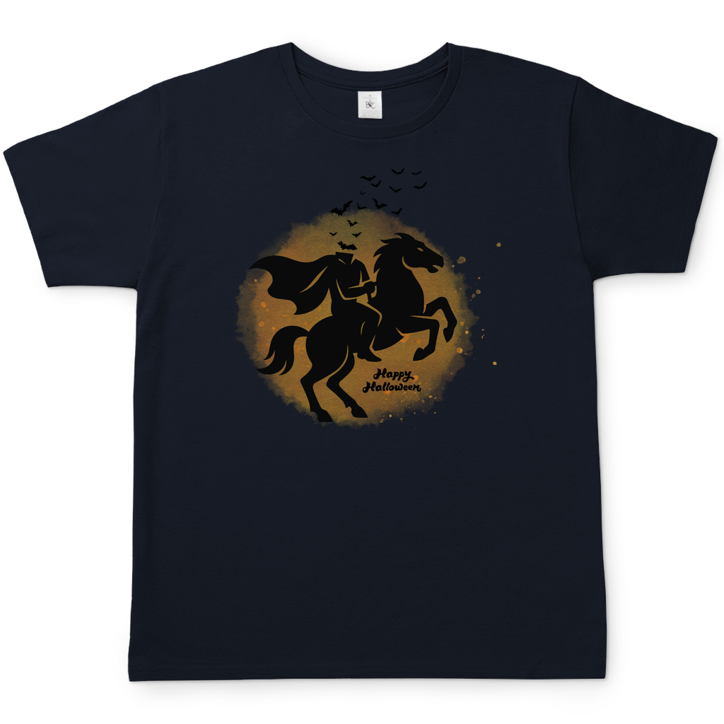 Halloween Pferd "Headless Horseman" Herren T-Shirt