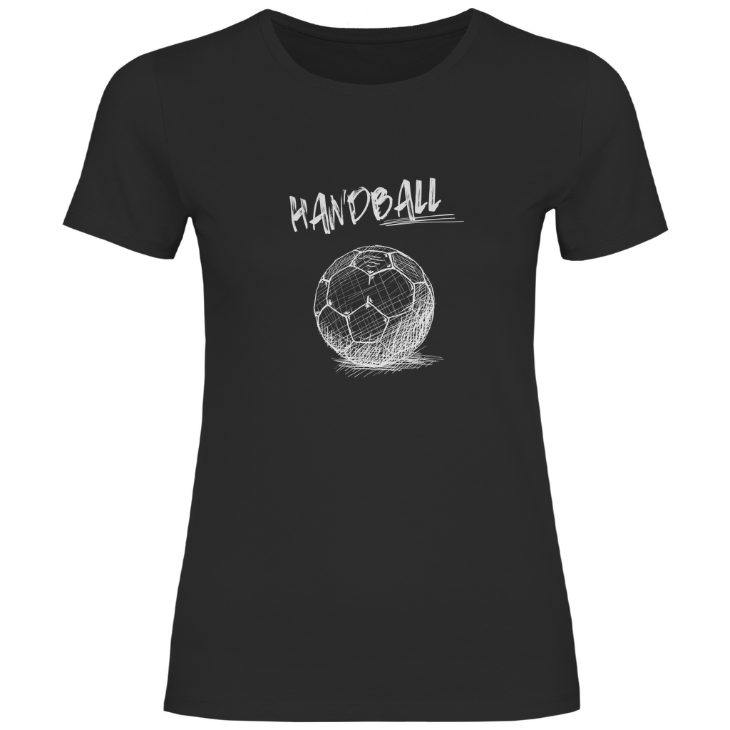 Damen T-Shirt Handball SKRIPT