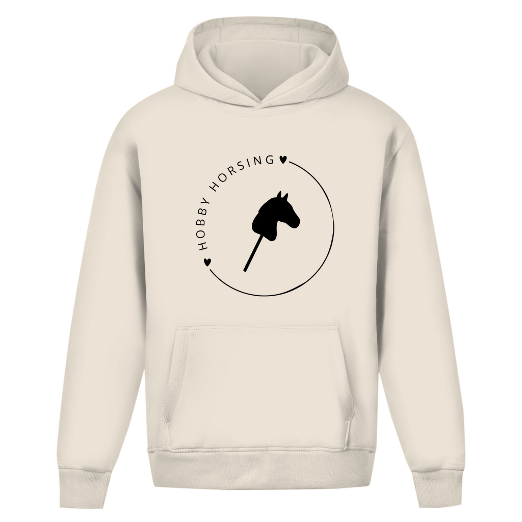 Oversize Hobby Horsing Hoodie ohne Kordel - Hobby Horse CIRCLE
