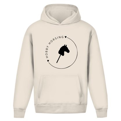 Oversize Hobby Horsing Hoodie ohne Kordel - Hobby Horse CIRCLE