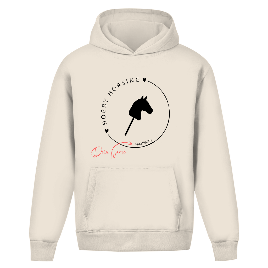 Oversize Hobby Horsing Hoodie ohne Kordel - Hobby Horse CIRCLE